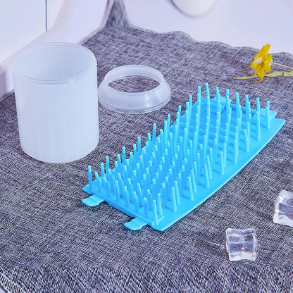 Dog Paw Cleaner Cup with Soft Silicone Combs - Urbizia
