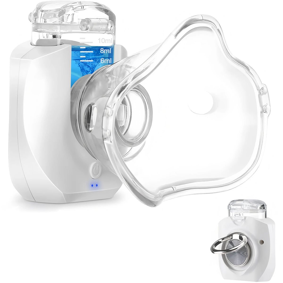 Rechargeable Atomizer Kids Adult Saving Emergency Device Nebulizer Silent Mesh Mini First Aid Kit Handheld Asthma Inhaler