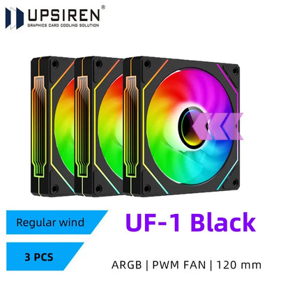 UPSIREN UF-1 PRISM 4 PRO 120mm ARGB PWM Case Fan