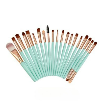 20-Piece Eye Makeup Brush Set – Complete Eyeshadow