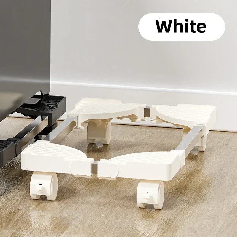 Computer Tower Stand, Adjustable Mobile CPU Stand, CPU Holder PC Tower Stand with Rolling Caster Wheels, Pc Floor Riser Stand - Urbizia