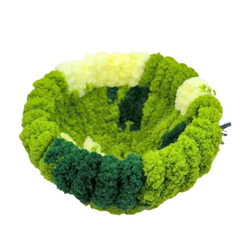 Autumn Winter Warm Cozy Bird Nest Plush Parrot Round Sleeping Bed House Toys for Small Animal Pet Bird Parrot Cage Accessories - Urbizia