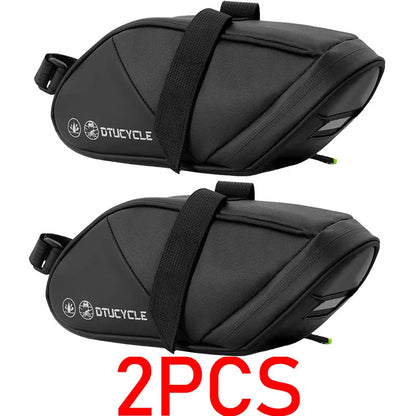 Waterproof Nylon Mountain Bike Saddle Storage Bag Seat Rear Tool Pouch Outdoor Cycling Accessories ZXCBB03