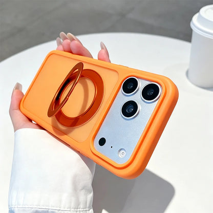 For MagSafe Stand Holder Phone Case Matte Shockproof Cover for iPhone 18 Pro Max 18 Pro 17 Air 16 Plus 15 14 13 12 11 Pro MaxFor MagSafe Stand Holder Phone Case Matte Shockproof Cover for iPhone 18 Pro Max 18 Pro 17 Air 16 Pl