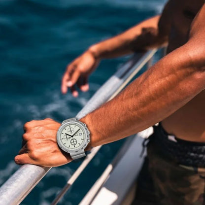 CILOA High Quality Watch Men's Light Luxury Brand Sports Stainless Steel Strap Automatic Movement Waterproof Quartz Watch