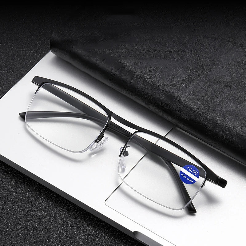 Automatic Zoom Presbyopia Glasses Both Near And Far Progressive Multifocal Presbyopia Glasses, Anti Blue Light Goggles 1845-1