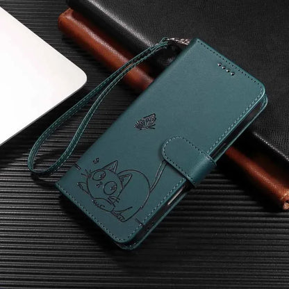 Wallet Leather Case For Samsung Galaxy S25 Ultra S24 Plus A15 A25 A35 A55 A16 A26 A36 A56 S25 Edge S25+ FE 5G Flip Phone Cover