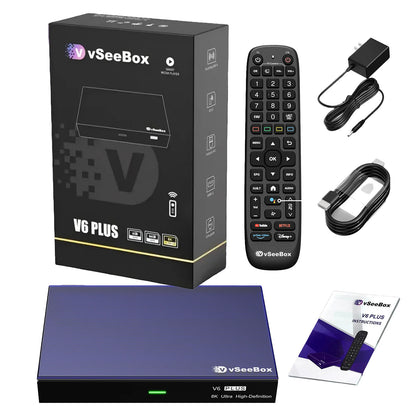 2026 vSeeBox V6 Plus New Box Voice Control