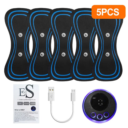 EMS Body Massager – 8 Modes, 19 Intensity Levels
