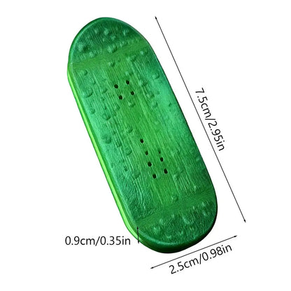 Novelty Finger Skateboards Magnetic Mini Deck Fidget Finger Skate Board for Stress Relief Boy Girl Party Classroom Birthday Gift