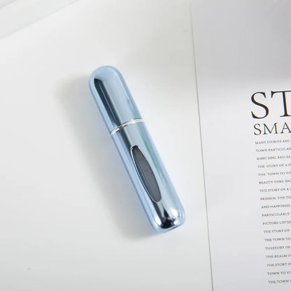 1/3/5/10pcs travel Leak portable mini perfume bottle with Bottom Fill Function aluminum refillable 5ml spray bottle