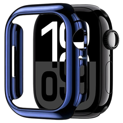 Case for Apple Watch 45mm 41mm 40mm 44mm 42mm 46mm Protective Cover Matte Hard PC Bumper Frame No Glass iWatch 10 SE 9 8 7 6 5 4