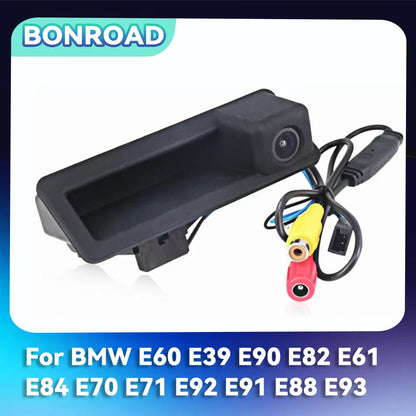 Cars Reverse Backup Trunk Handle Parking Camera For BMW 3/ 5 Series X5 X6 X1 E84 E39 E60 E70 E71 E82 E90 720P Rearview