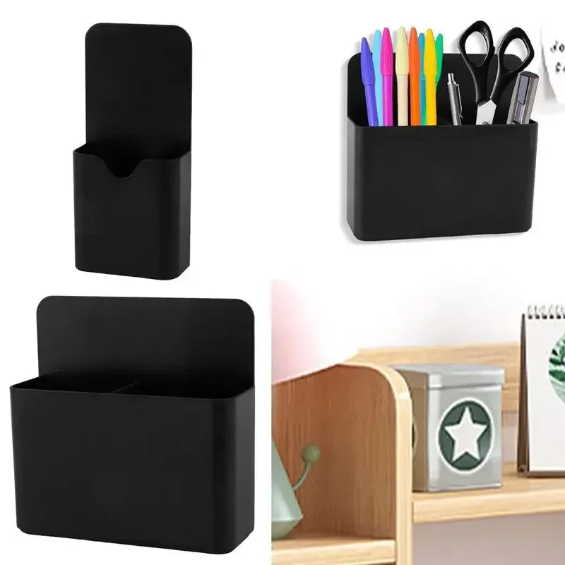 Magnetic Pen Holder Magnetic Cup Locker Organizer Fridge Pen Holder With Strong Magnets Dry Erase Marker Storage Holder - Urbizia