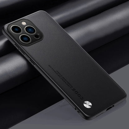 Luxury PU Leather Case For iPhone 17 Air 16 16E 15 14 Plus 13 12 Mini 11 Pro Max Cover Soft Silicone Protection Phone Case