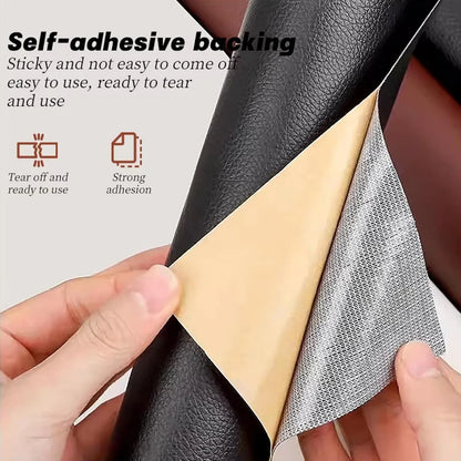 Leather Repair Tape Self Adhesive Leather Repair Patch Furniture Sofa Car Seat Office Chair Diy Cutting Leather Self Adhesive