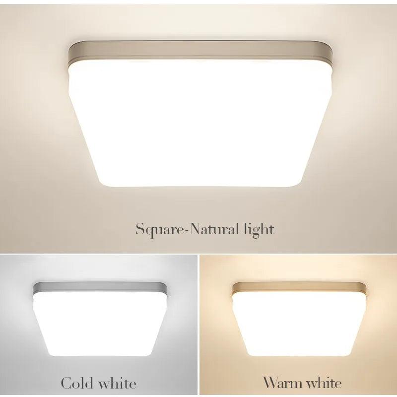 Square LED Ceiling Light 3 Colour Temperatures – 18W, 22W or 45W