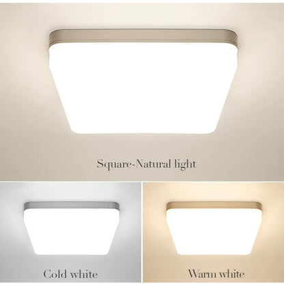 Square LED Ceiling Light 3 Colour Temperatures – 18W, 22W or 45W