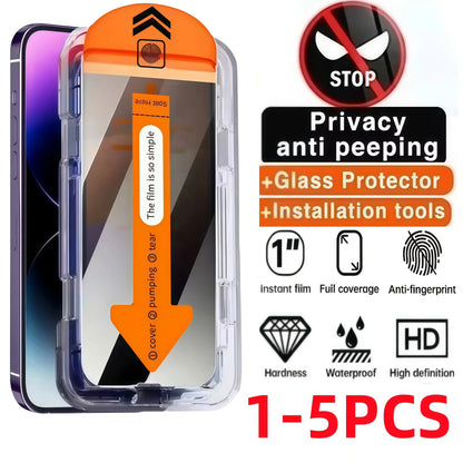 Privacy Screen Protector for iPhone Anti-Spy Glass
