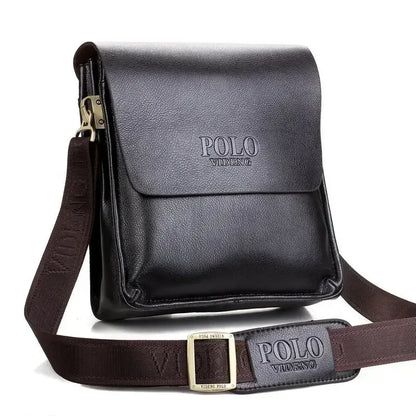 The leisure business single shoulder bag Polo vertical bag man trend inclined shoulder bag