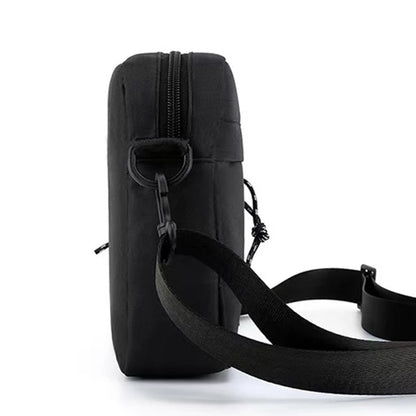 Men's Bag, Available in Single Shoulder or Cross-Body Design, Suitable for Daily Use during School Made of Nylon Material