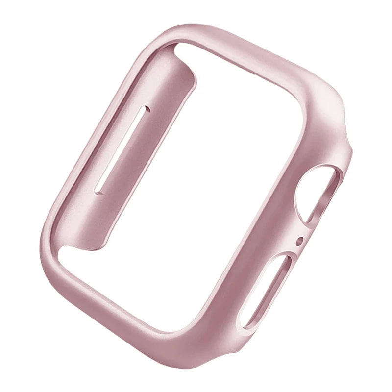 Case for Apple Watch 45mm 41mm 40mm 44mm 42mm 46mm Protective Cover Matte Hard PC Bumper Frame No Glass iWatch 10 SE 9 8 7 6 5 4