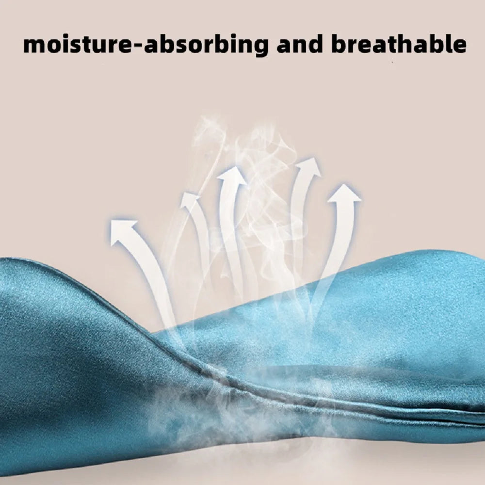 Silk Sleep Eye Mask – Light Blocking Travel Eyeshade