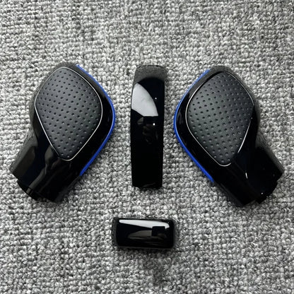 Shift Knob Gear Side Cover Emblem for VW Golf 6 7 R GTI Passat B7 B8 CC R20 Jetta MK6 GLI