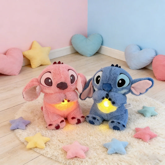 Luminous Breathing Baby Sleep Companion Plush Toy