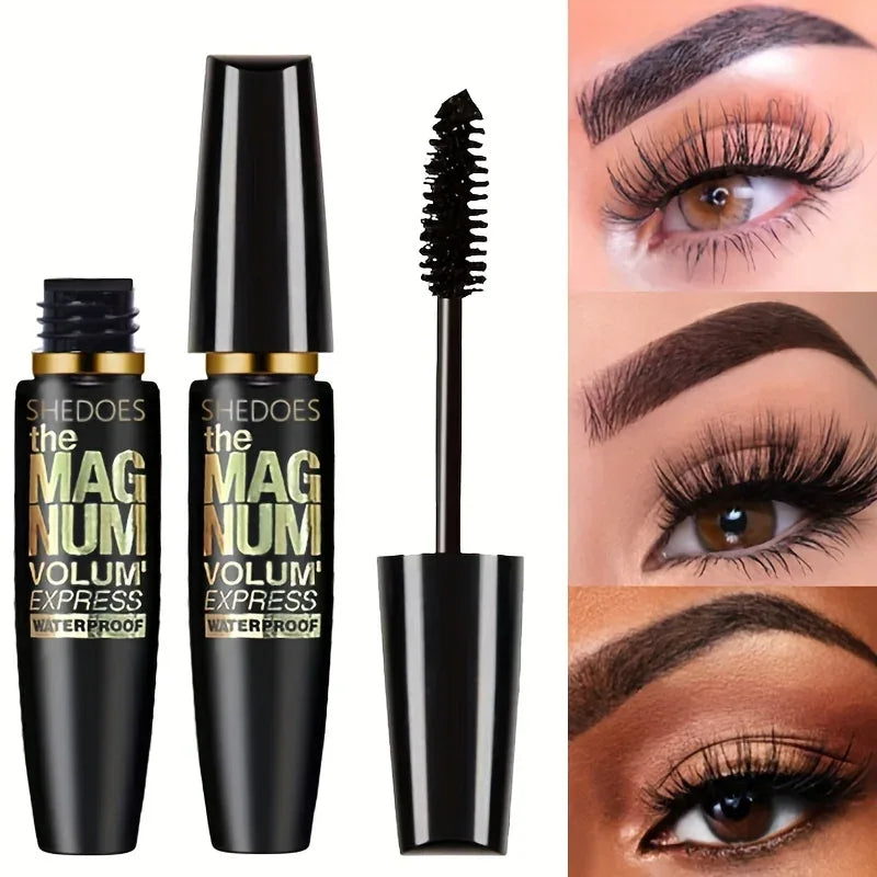 4D Black Fiber Mascara Lengthening Volume