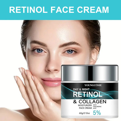 YOUNGCOME Retinol Cream Promotes Skin Elasticity And Luster Nourishing And Locking Moisture To Improve Skin Texture