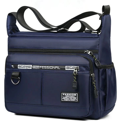 Durable Multi-Pocket Business Bag Shoulder Bag for Men And Women Casual Business Handbag with Multiple Compartments