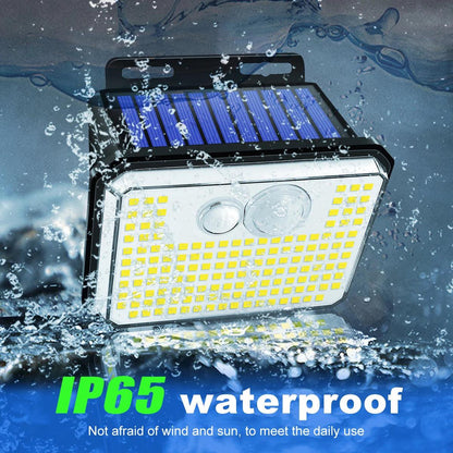 IP65 Waterproof Solar Outdoor Garden Lights Super Bright 148 LEDs Motion Sensor Wall Light Solar Powered Security Lamp 3 Modes