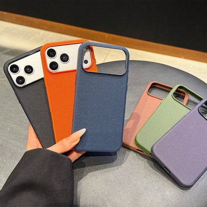 Luxury Tech Woven Fabric Magnetic Phone Case, Shockproof Scratch-Resistant Protective Cover with Magnetic Wireless Charging, Compatible with iPhone 18 Pro Max/17 Pro Max/16/15/14/13/Air