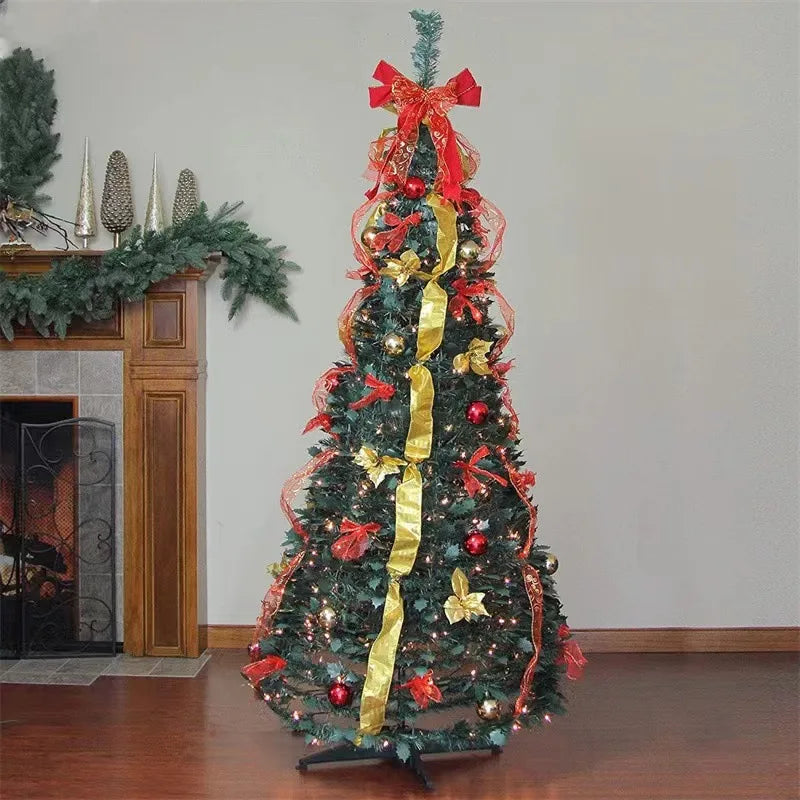 Retractable Folding PVC Christmas Tree