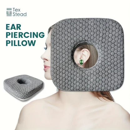 Ear Piercing Pillow for Side Sleepers, CNH and Ear Pain Ear Inflammation，with an Ear Hole Sleeping Pillow, Ear Guard Pillow - Urbizia