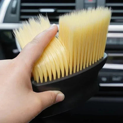Car Interior Dust Cleaning Brush for Air Vents, Dashboard, Console, Gaps & Tight Spaces - Urbizia