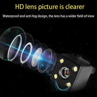 Car Rear View Camera Night Vision Reversing Car Parking Monitor CT33/8 Waterproof 170℃ High-Definition Image Car Electronic Too