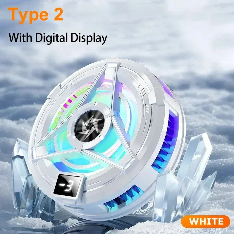 SL17 Magnetic & Clip 2-in-1 Semiconductor Phone Cooler Gaming Fan