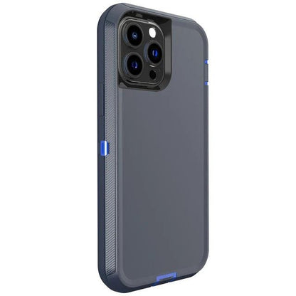 3-in-1 Heavy Duty Shockproof iPhone Case – iPhone 6 to 16 Pro Max