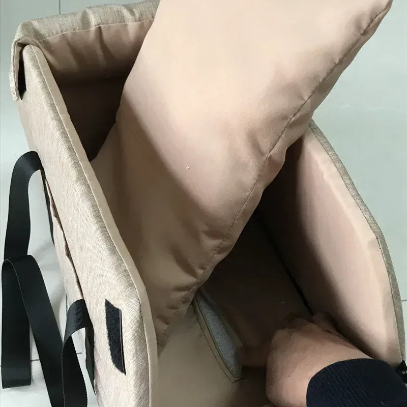 Dog Car Seat Bed Car Central Dog Car Seat Bed Portable Dog Carrier for Small Dogs Cats Safety Travel Bag Dog Accessories - Urbizia