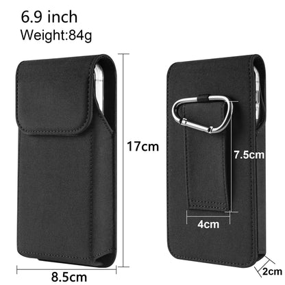 For Samsung S26 S25 S24 S23 S22Plus S26 Ultra S26 FE Smart phone Case Belt Clip Holster Nylon Cloth Bag Flip Cover Phone Pouch