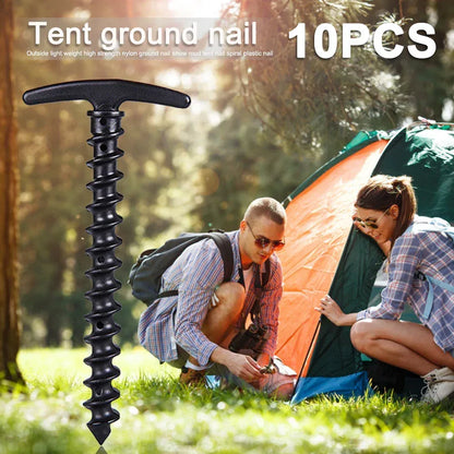 10PCS Plastic Tent Peg Stakes - Urbizia