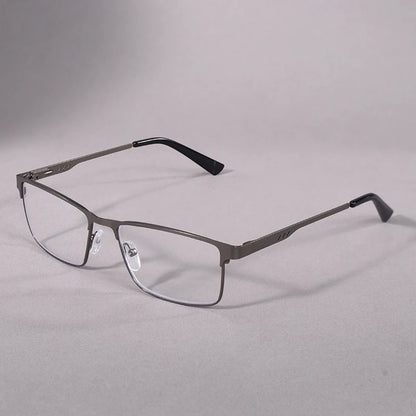 Anti Blue Light Reading Glasses Men High Quality Full-frame Diopter Glasses Business Male Presbyopic Eyeglasses +100+200