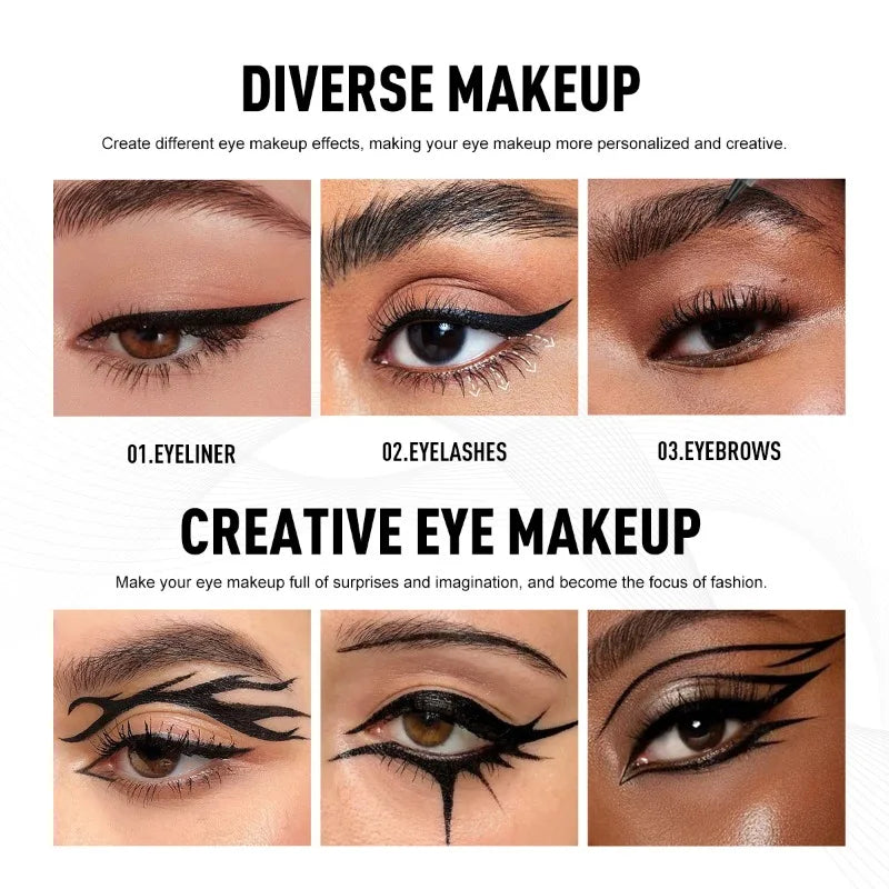 5PCS Waterproof Liquid Eyeliner Set