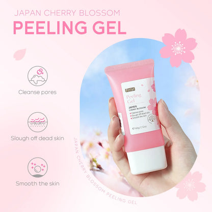Sakura Deep Cleaning Exfoliating Gel Facial Peeling Scrub