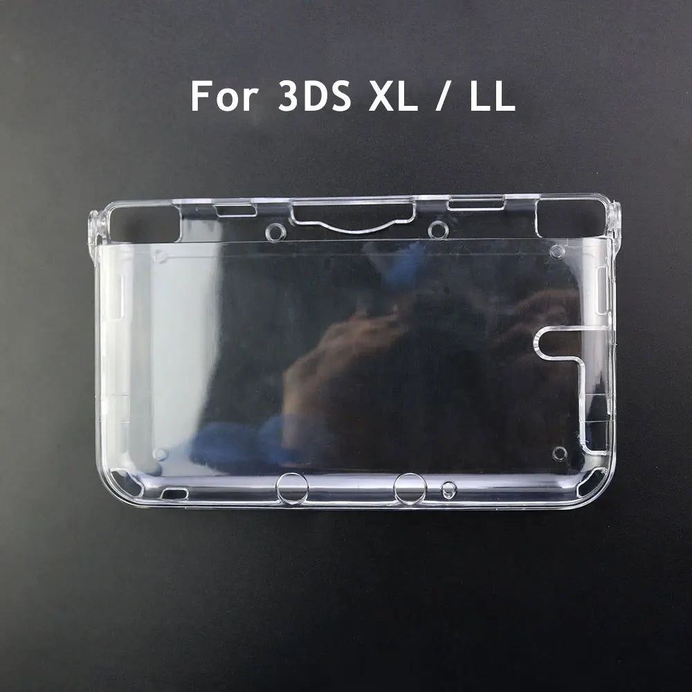 Plastic Clear Crystal Protective Hard Shell Skin Case Cover For GBA SP NDSL DSI NDSi XL 3DS XL New 3DS XL LL Console