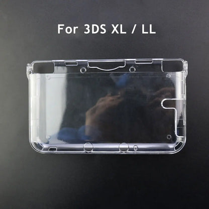 Plastic Clear Crystal Protective Hard Shell Skin Case Cover For GBA SP NDSL DSI NDSi XL 3DS XL New 3DS XL LL Console
