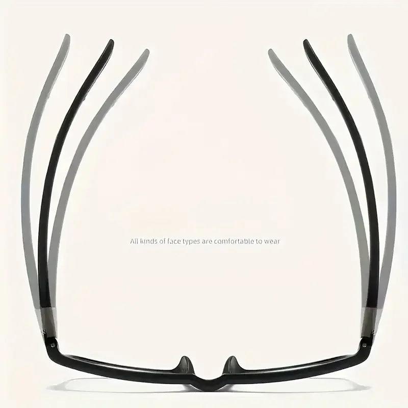 Square Sports Reading Glasses for Men & Women