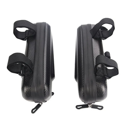 Large Capacity Motorcycle Side Bag - Universal No Logo Saddlebag, Waterproof Multifunctional Storage Pouch